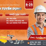 TUYỂN DỤNG KHỐI VĂN PHÒNG [JOB DESCRIPTION] – CƠ HỘI VIỆC LÀM – ỨNG TUYỂN NGAY